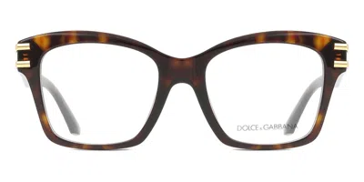 Dolce & Gabbana Dg3419 Women's Glasses, Tortoiseshell, Size 52
