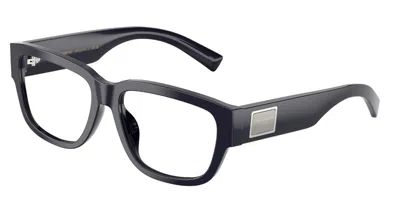 Dolce & Gabbana Dg3423 3094 Men's Glasses Blue Size 55 - Free Lenses - Blue Light Block Available