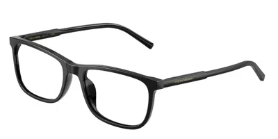 Dolce & Gabbana Dg3427 Men's Glasses, Black, Size 53