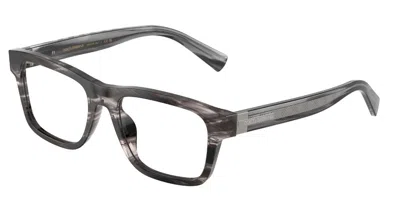 Dolce & Gabbana Dg3446 3440 Men's Glasses Grey Size 51 - Free Lenses - Blue Light Block Available In Black