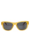 Dolce & Gabbana Dg4177 Honey Acetate Black Tinted Lenses Sunglasses In Yellow