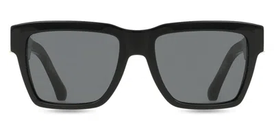 Dolce & Gabbana Dg4465 501/87 Men's Sunglasses  Size 55 In Black