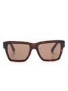 Dolce & Gabbana Dg4465 Square-frame Sunglasses In Brown