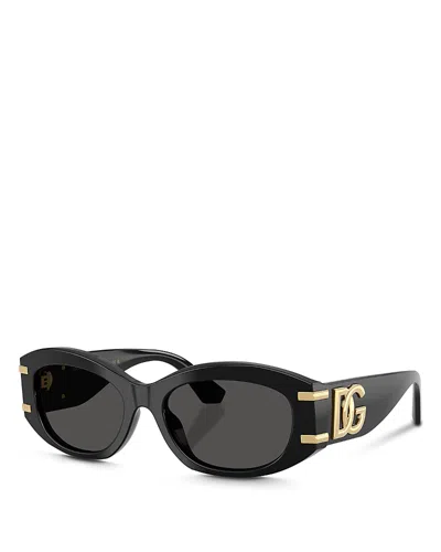 Dolce & Gabbana Dolce&gabbana Woman Sunglasses Dg4502 In Dark Grey