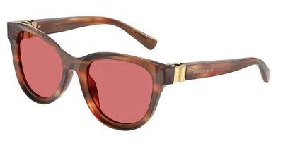 Dolce & Gabbana Dg4533 322175 Women's Sunglasses Brown Size 54 In Gray