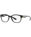 Dolce & Gabbana Dg5066 Women's Square Eyeglasses In Black