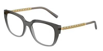 Dolce & Gabbana Dg5087 Women's Glasses, Clear, Size 53 In Gray
