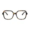 Dolce & Gabbana Dg5105u Dg Crossed Eyeglasses In 502 Havana