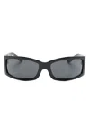 Dolce & Gabbana Dg6188 Rectangle-frame Sunglasses In Schwarz