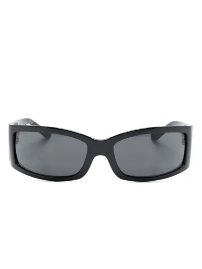 Dolce & Gabbana Dg6188 Rectangle-frame Sunglasses In Schwarz