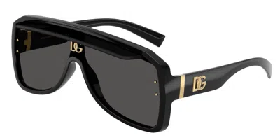 DOLCE & GABBANA DG6205 501/87 MEN'S SUNGLASSES BLACK SIZE 137