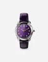 Dolce & Gabbana Dg7 40mm Watch In Purple