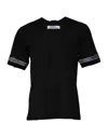 Dolce & Gabbana Black Dgroyals Cotton Men Crew Neck It T-shirt In Black