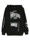 Dolce & Gabbana Dgvib3 Dgvib3 Print Cotton Hoodie In Black
