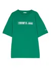 Dolce & Gabbana Dgvib3 Dgvib3 Print Cotton T-shirt In Green