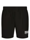 Dolce & Gabbana Dgvib3 Logo-print Swim Shorts In Black