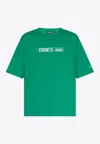 Dolce & Gabbana Dgvib3 Print Crewneck T-shirt In Green