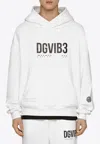 Dolce & Gabbana Dgvib3 Print Hooded Sweatshirt In White