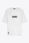 Dolce & Gabbana Dgvib3 Print Oversized T-shirt In White