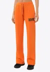 Dolce & Gabbana Jersey Jogging Pants With Dgvib3 Print In Orange