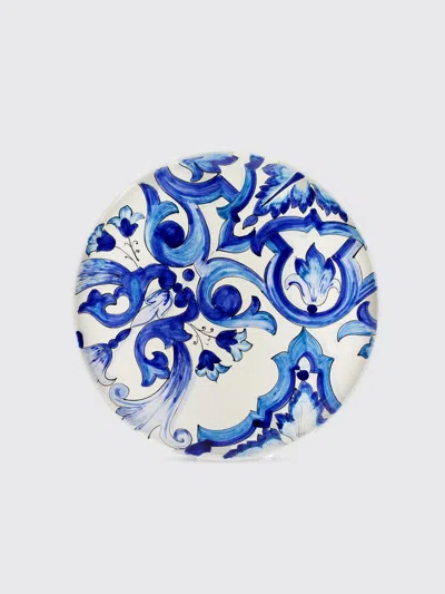 Dolce & Gabbana Dishware Lifestyle  In Blue