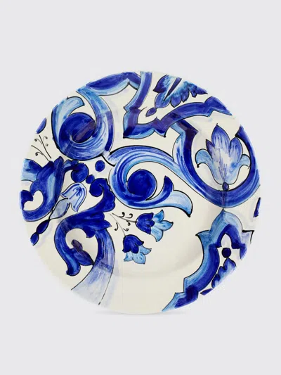 Dolce & Gabbana Dishware Lifestyle  In Blue