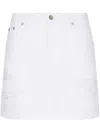 Dolce & Gabbana Women Mini Skirt In White