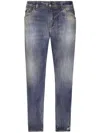 Dolce & Gabbana Slim-fit Cotton Jeans In Blue
