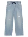 Dolce & Gabbana Distressed Jeans In Blue