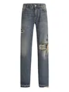 Dolce & Gabbana Distressed Jeans In Blue