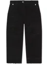 Dolce & Gabbana Distressed Slim-cut Jeans In Black