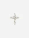 Dolce & Gabbana Dna Crystal Cross Ring In クリスタル
