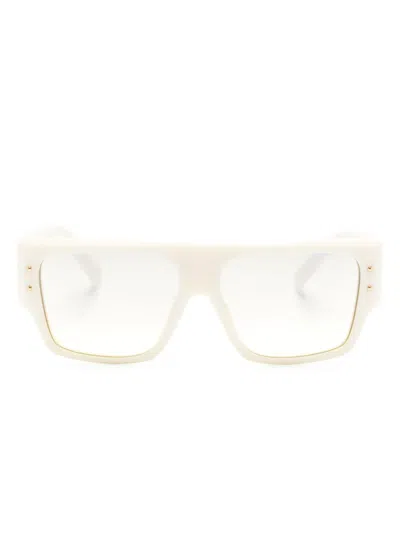 Dolce & Gabbana Dna Square-frame Sunglasses In Neutrals