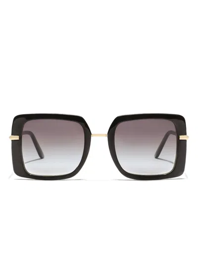 Dolce & Gabbana Dg4491 Square Acetate Sunglasses In Grey Gradient