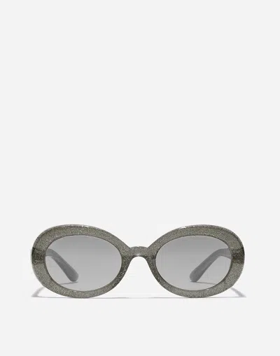 Dolce & Gabbana Kids' Dna Sunglasses In Green