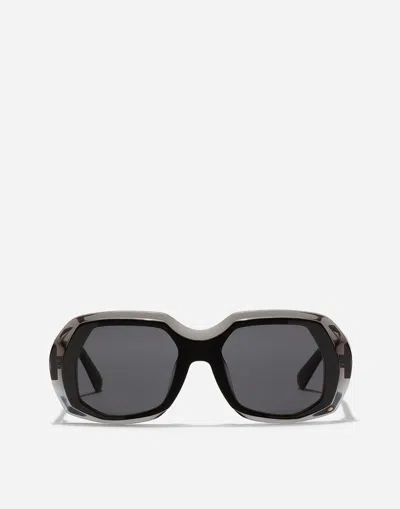Dolce & Gabbana Dna Sunglasses In Black