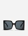 Dolce & Gabbana Square-frame Sunglasses In Black