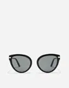 Dolce & Gabbana Dna Sunglasses In Black On Zebra Print