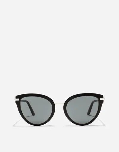 Dolce & Gabbana Dna Sunglasses In Black