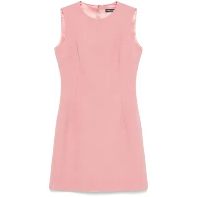 Dolce & Gabbana Dna Virgin-wool Dress In Pink