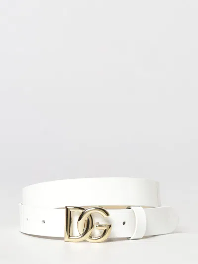 Dolce & Gabbana Dolce &amp; Gabbana Belt Kids  In White