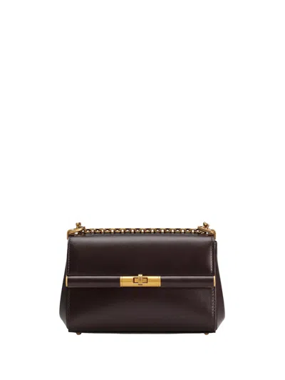 DOLCE & GABBANA DOLCE & GABBANA DOLCE &AMP; GABBANA CITY MINI MARLENE SHOULDER BAG IN GRAINED CALFSKIN • FRONT FLAP 