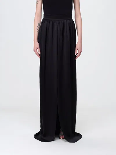 Dolce & Gabbana Dolce &amp; Gabbana  Silk Skirt In Black