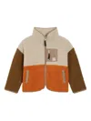 Dolce & Gabbana Dolce &amp; Gabbana Kids Color-block Fleece Jacket In Brown