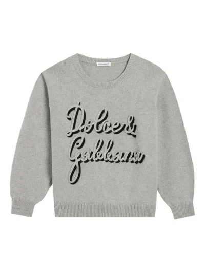 DOLCE & GABBANA DOLCE &AMP; GABBANA KIDS LOGO SWEATER