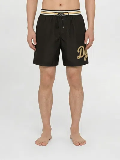 Dolce & Gabbana Dolce &amp; Gabbana Swimsuit Men  In Black