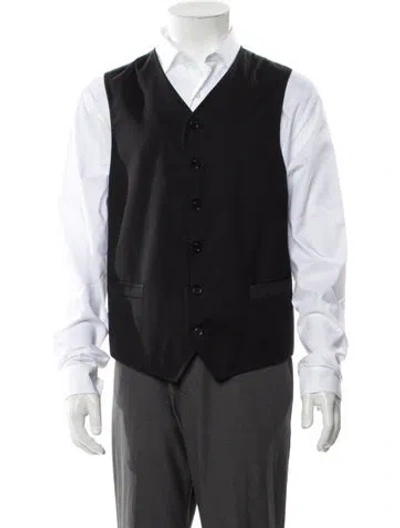 Pre-owned Dolce & Gabbana Dolce & Gabanna Vest In Black