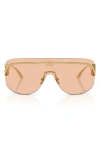 Dolce & Gabbana Dolce&gabbana 140mm Pillow Shield Sunglasses In Neutral