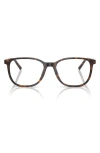Dolce & Gabbana Dolce&gabbana 53mm Pillow Optical Glasses In Brown