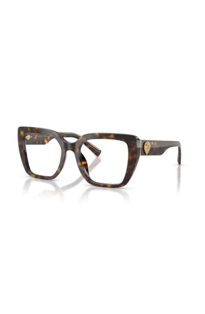 Dolce & Gabbana Dolce&gabbana 51mm Square Optical Glasses In Multi